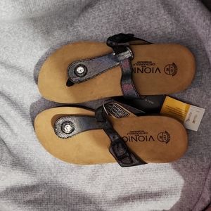 Women's grey sandals